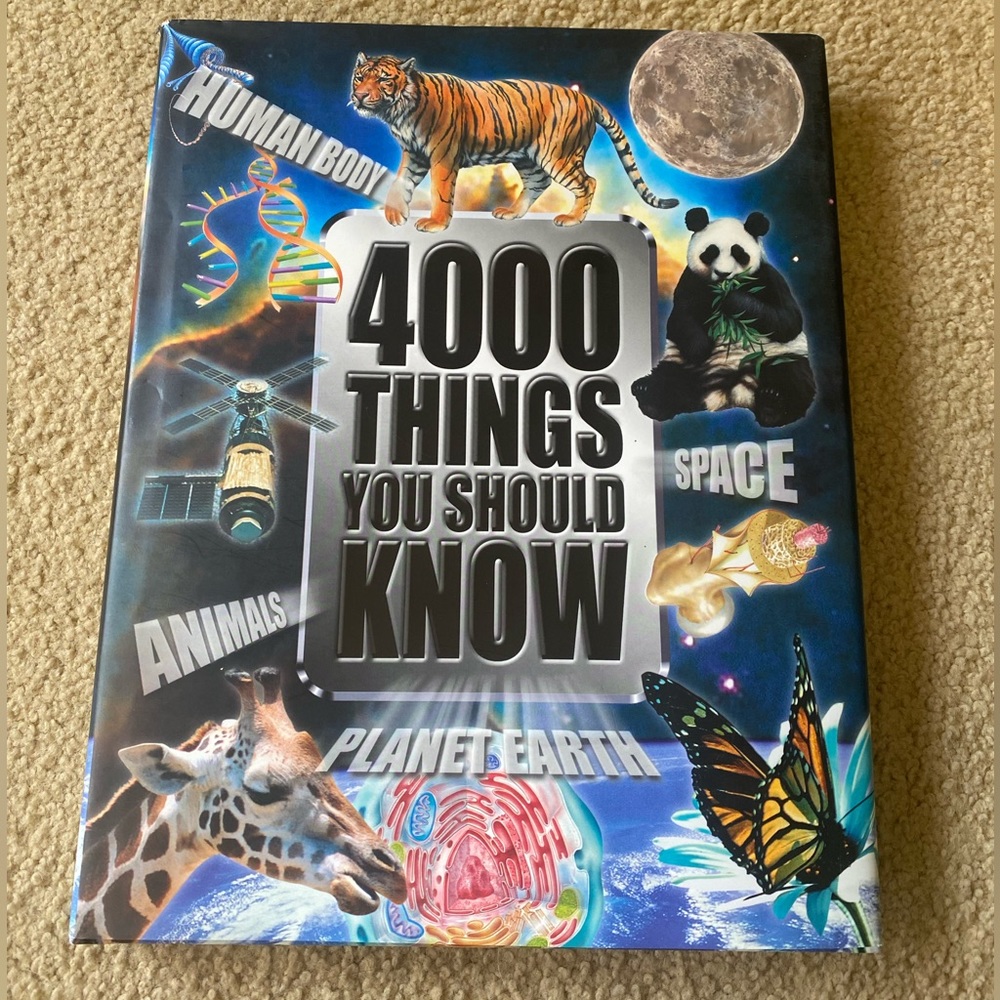 NWT hardcover book Planet Earth 4000 Things You Should Know
